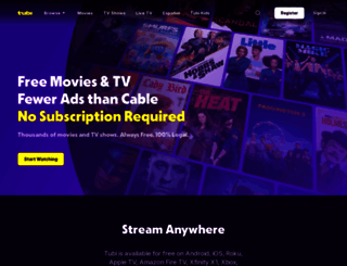 tubitv.com screenshot