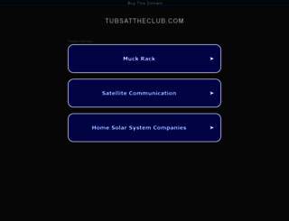 tubsattheclub.com screenshot