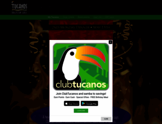 tucanos.com screenshot