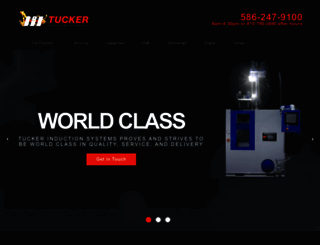 tuckerinductionsystems.com screenshot
