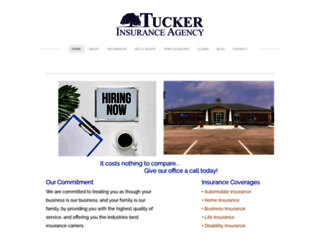 tuckerins.com screenshot