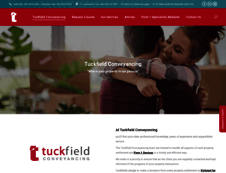 tuckfields.com.au screenshot