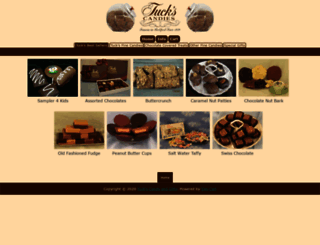 tuckscandy.com screenshot