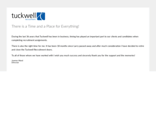 tuckwell.com.au screenshot