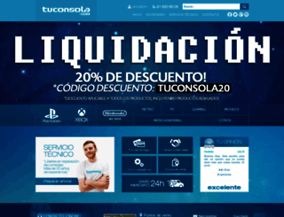 tuconsola.com screenshot