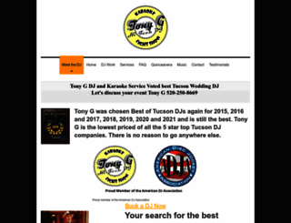 tucsondj.net screenshot
