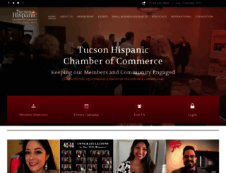 tucsonhispanicchamber.net screenshot