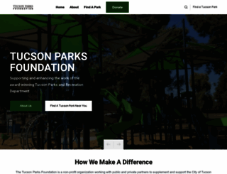 tucsonparks.org screenshot