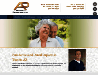 tucsonperiodontist.com screenshot