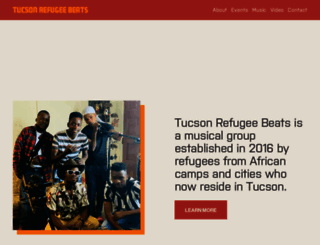 tucsonrefugeebeats.com screenshot