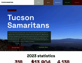 tucsonsamaritans.org screenshot