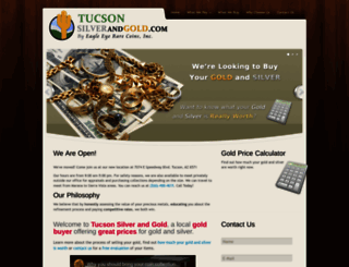 tucsonsilverandgold.com screenshot