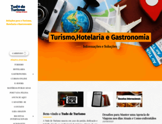 tudodeturismo.com.br screenshot