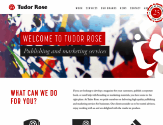tudor-rose.co.uk screenshot
