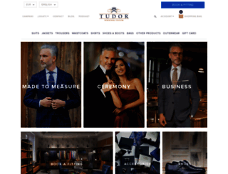 tudor-tailor.com screenshot
