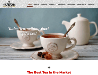 tudor-tea.com screenshot