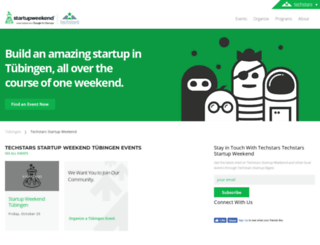 tuebingen.startupweekend.org screenshot