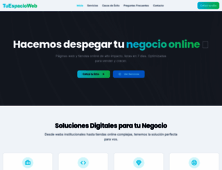 tuespacioweb.com.ar screenshot