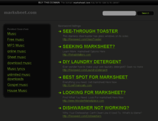 tuexam.marksheet.com screenshot