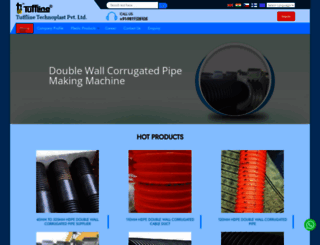 tufflinehose.co.in screenshot