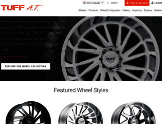 tuffwheels.com screenshot