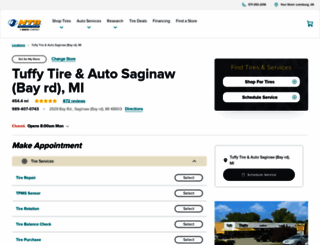 tuffysaginaw-bayrd.com screenshot