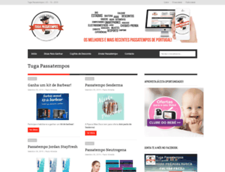 tugapassatempos.com screenshot