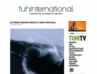 tuhinternational.com screenshot