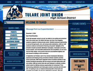 tulare.k12.ca.us screenshot