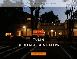 tulinbungalow.com screenshot