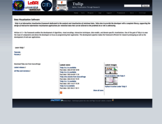 tulip.labri.fr screenshot