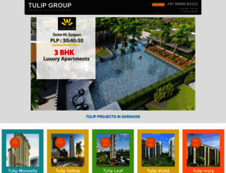 tulipgurgaon.in screenshot