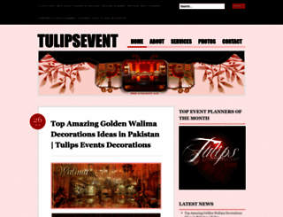 tulipsevent.wordpress.com screenshot