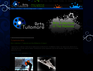 tullamorearts.com screenshot