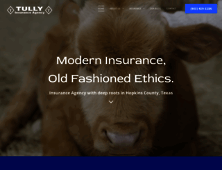 tullyins.com screenshot
