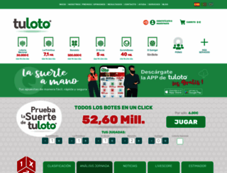 tuloto.com screenshot