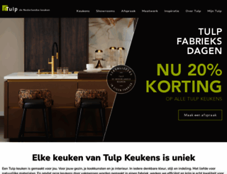 tulpkeukens.nl screenshot