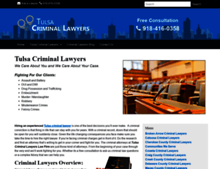 tulsa-criminallawyers.com screenshot