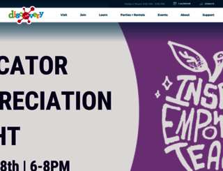 tulsachildrensmuseum.org screenshot