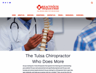 tulsachiropracticrehab.com screenshot