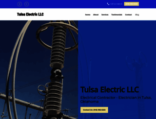 tulsaelectricllc.com screenshot
