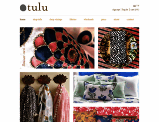 tulutextiles.com screenshot