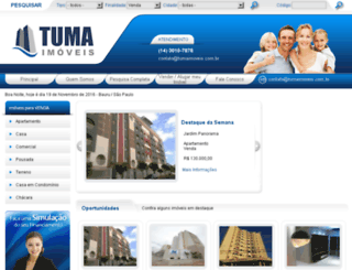 tumaimobiliaria.com.br screenshot