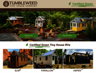 tumbleweedhouses.com screenshot
