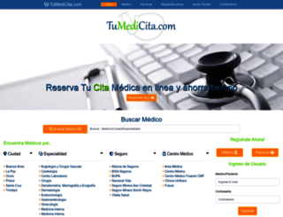 tumedicita.com screenshot