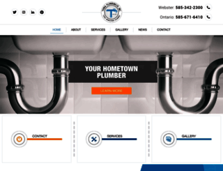 tumiaplumbing.com screenshot