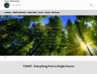 tunap.co.uk screenshot