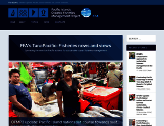 tunapacific.org screenshot