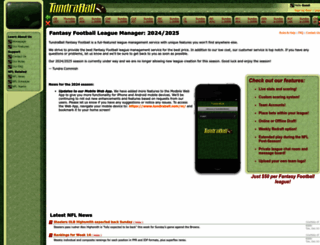 tundraball.com screenshot