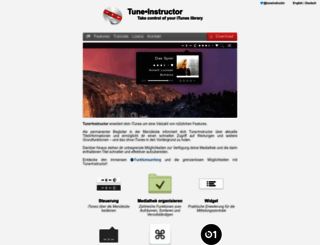 tune-instructor.com screenshot